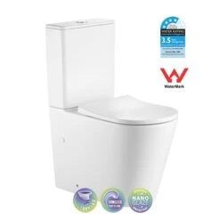 VERA Tornado Rimless Back To Wall Toilet Suite 8 VERA Tornado Rimless Back To Wall Toilet Suite -HERA Bathware Sales vera tornado rimless back to wall toilet suitematte whitetoiletbest bm 757694