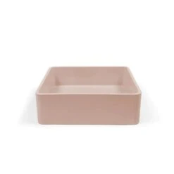 Vesl Square Basin - Surface Mount 12 Vesl Square Basin - Surface Mount -HERA Bathware Sales vesl square basin surface mountblush pinknood co 413940