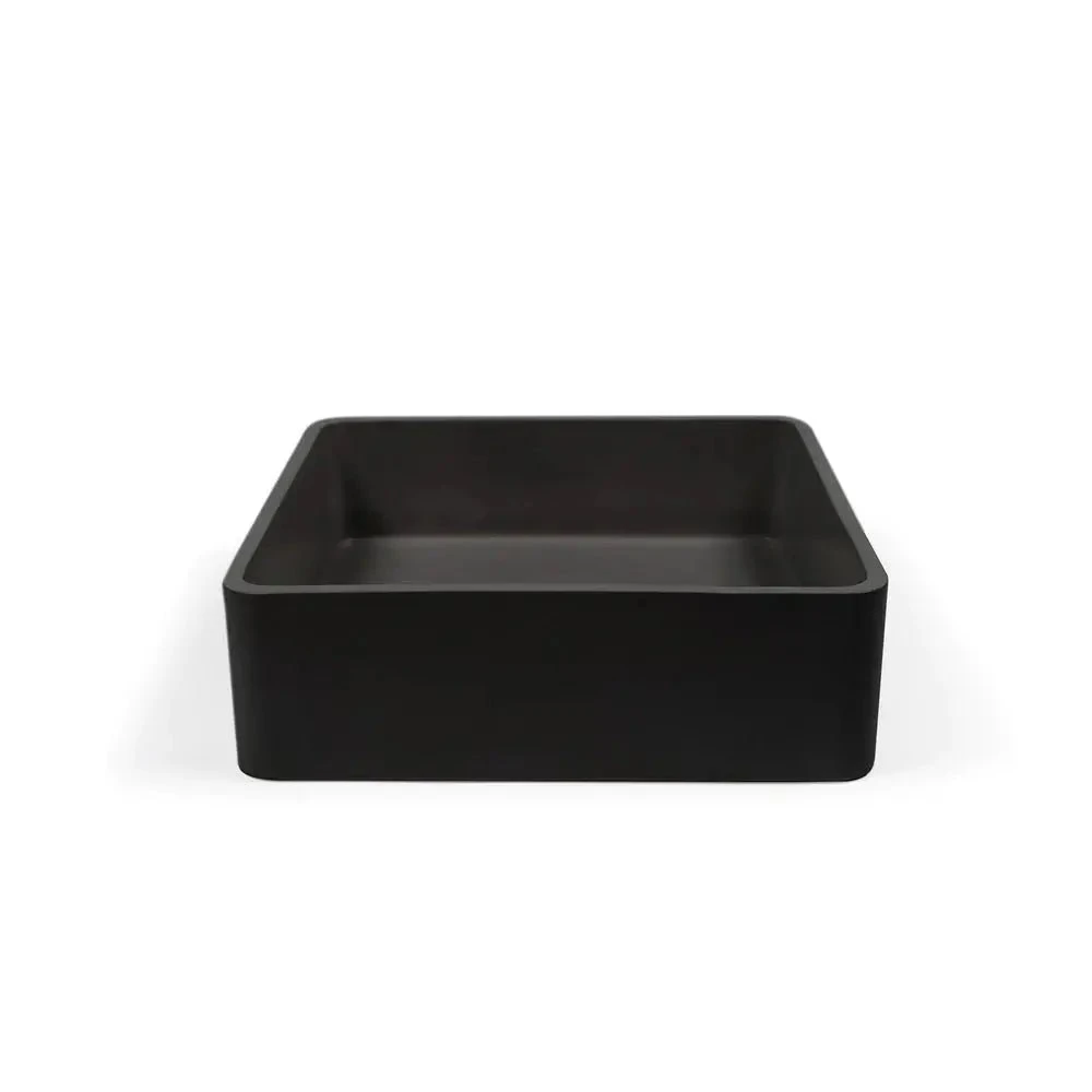 Vesl Square Basin - Surface Mount Vesl Square Basin - Surface Mount -HERA Bathware Sales vesl square basin surface mountcharcoalnood co 522551