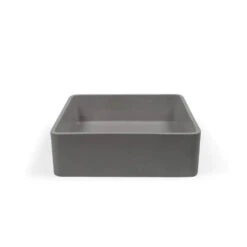 Vesl Square Basin - Surface Mount 20 Vesl Square Basin - Surface Mount -HERA Bathware Sales vesl square basin surface mountmidtone greynood co 517796