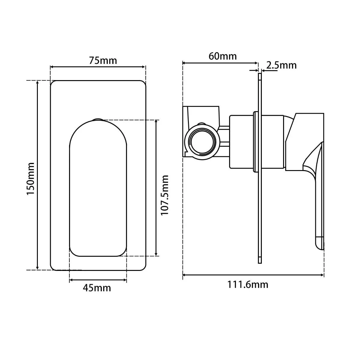 VOG Solid Brass Shower/Bath Wall Mixer VOG Solid Brass Shower/Bath Wall Mixer -HERA Bathware Sales vog solid brass showerbath wall mixerbrushed nickelshower mixeraquaperla 800800