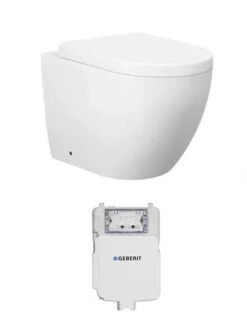 VOGHERA Rimless Inwall Floorstanding Toilet With Geberit Cistern