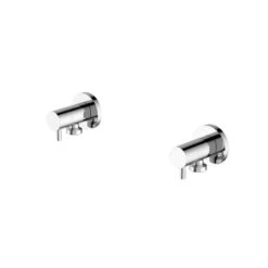 Washing Machine Tap Set - Chrome