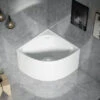 Bella Corner Bath With Overflow | Ceto