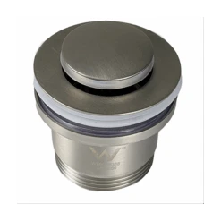 Xulu Universal Pop-Up Waste -HERA Bathware Sales xulu universal pop up wastebrushed nickelpop up wastebella vista 678493