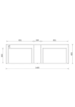 Yoko Wall Hung Vanity 600-1500mm -HERA Bathware Sales yoko wall hung vanity 600 1500mmglossy white750vanitiessunny group 282124