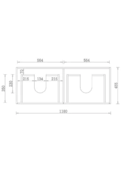 Yoko Wall Hung Vanity 600-1500mm -HERA Bathware Sales yoko wall hung vanity 600 1500mmglossy white750vanitiessunny group 390994