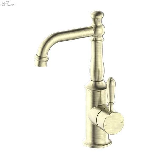YORK Basin Mixer YORK Basin Mixer -HERA Bathware Sales york basin mixermetalaged brassbasin mixernero tapware 899554
