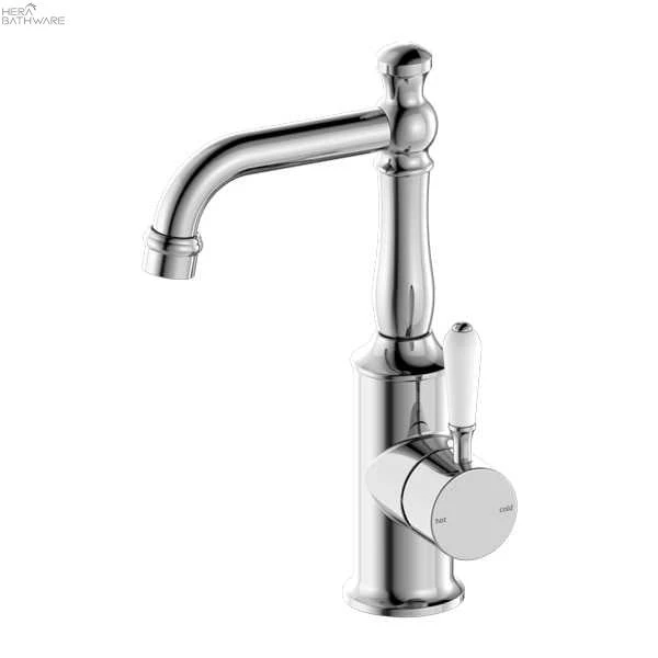 YORK Basin Mixer YORK Basin Mixer -HERA Bathware Sales york basin mixerwhite porcelainchromebasin mixernero tapware 958979