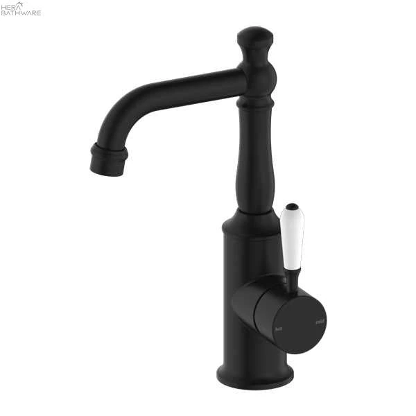 YORK Basin Mixer YORK Basin Mixer -HERA Bathware Sales york basin mixerwhite porcelainmatte blackbasin mixernero tapware 326109
