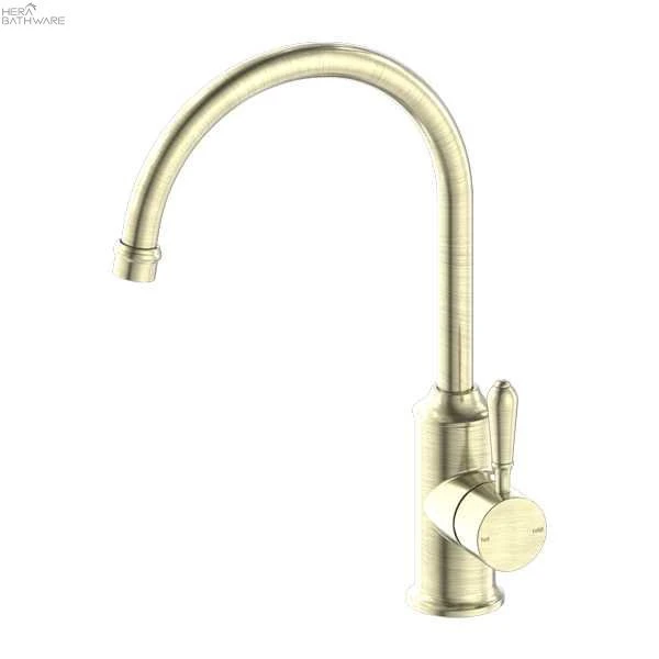 YORK Kitchen Mixer YORK Kitchen Mixer -HERA Bathware Sales york kitchen mixermetalaged brasskitchen mixernero tapware 890509