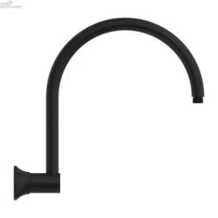 YORK Shower Arm -HERA Bathware Sales york shower armmatte blackshower armnero tapware 871397