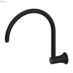 YORK Shower Arm -HERA Bathware Sales york shower armmatte blackshower armnero tapware 928095