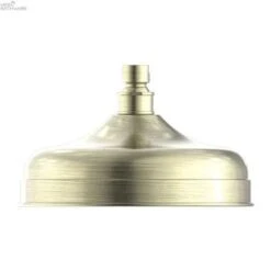 YORK Shower Head 200mm -HERA Bathware Sales york shower head 200mmaged brassshower headnero tapware 310880