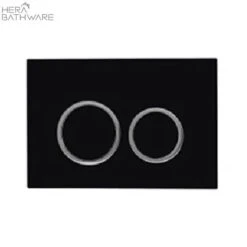 Zegna Matte Black In Wall Toilet With R&T Cistern -HERA Bathware Sales zegna matte black in wall toilet with rt cisternabs flush panel black roundmatte blacktoiletinspire bathware 924267