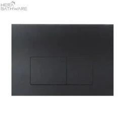 Zegna Matte Black In Wall Toilet With R&T Cistern -HERA Bathware Sales zegna matte black in wall toilet with rt cisternabs flush panel black squarematte blacktoiletinspire bathware 701126
