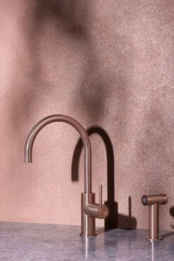 Zen SS316L Outdoor Kitchen Mixer With Hand Spray -HERA Bathware Sales zen ss316l outdoor kitchen mixer with hand spraybrushed bronzebasin mixernero tapware 983856