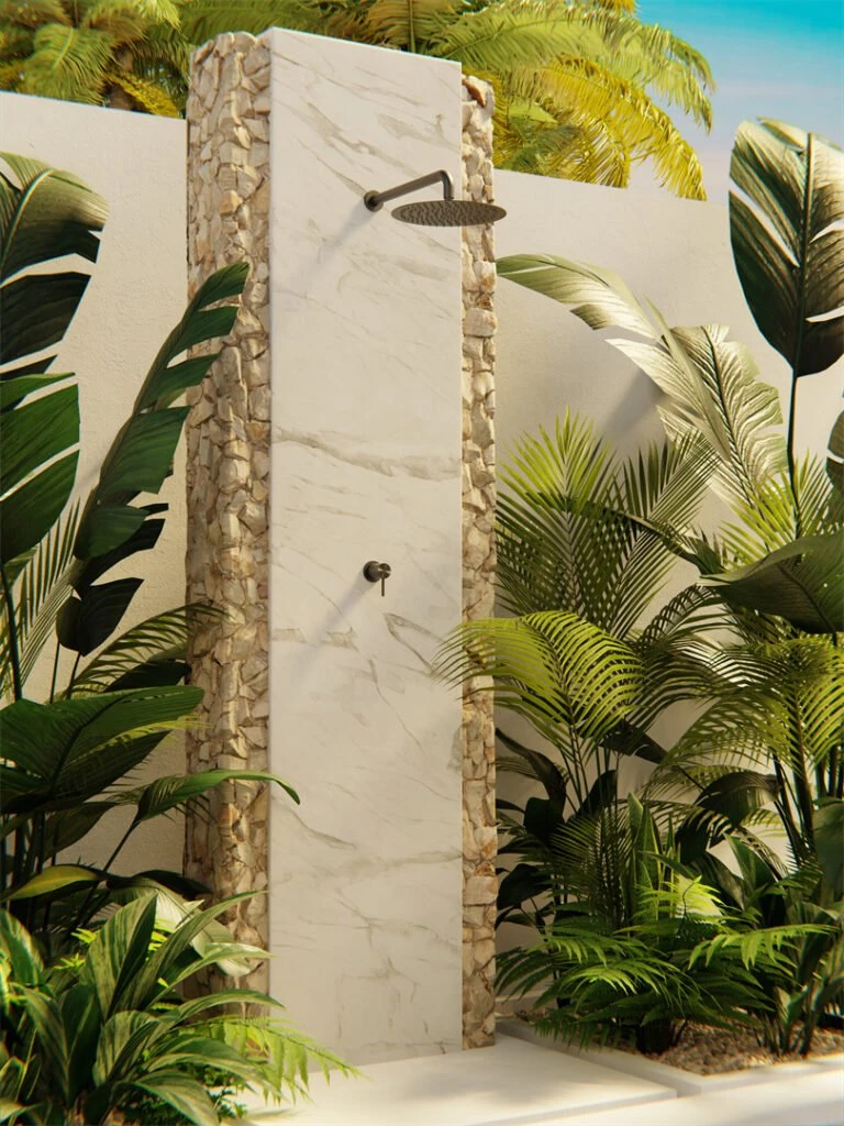 Zen SS316L Outdoor Shower Arm 400MM Zen SS316L Outdoor Shower Arm 400MM -HERA Bathware Sales zen ss316l outdoor shower arm 400mmbrushed nickelshower armnero tapware 143662