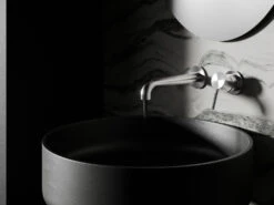 Zen SS316L Outdoor Wall Basin/Bath Seperate Mixer 185mm/230mm Spout -HERA Bathware Sales zen ss316l outdoor wall basinbath seperate mixer 185mm230mm spoutbrushed nickel185mmwall basin mixernero tapware 448723