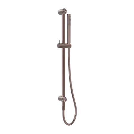 Zen SS316L Shower Rail Zen SS316L Shower Rail -HERA Bathware Sales zen ss316l shower railbrushed bronzeshower railsnero tapware 172902