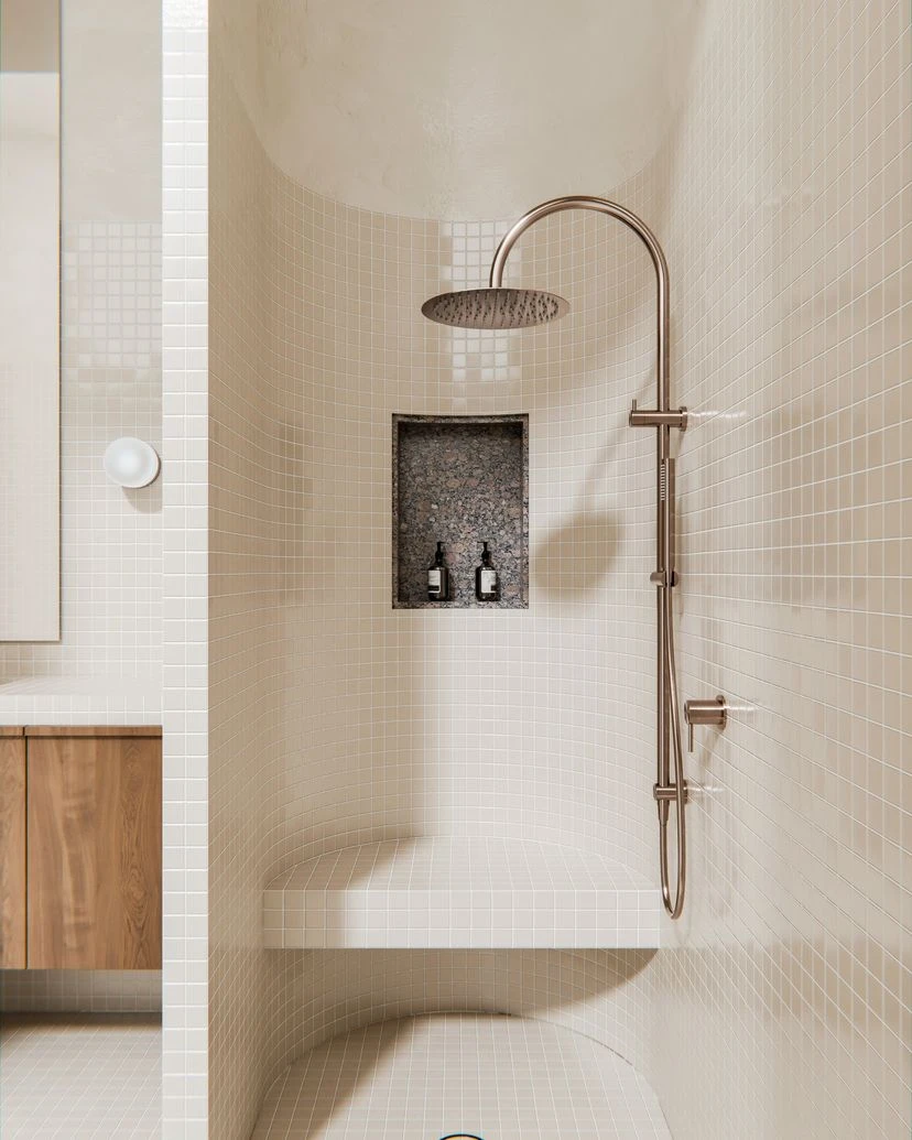 Zen SS316L Twin Shower Zen SS316L Twin Shower -HERA Bathware Sales zen ss316l twin showerbrushed nickelshower setnero tapware 257569