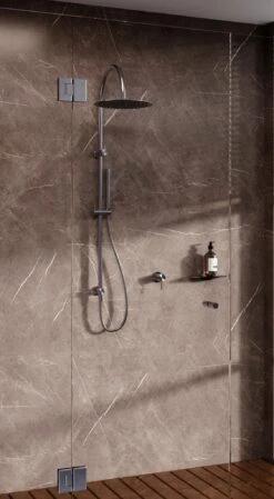 Zen SS316L Twin Shower 5 Zen SS316L Twin Shower -HERA Bathware Sales zen ss316l twin showerbrushed nickelshower setnero tapware 442102